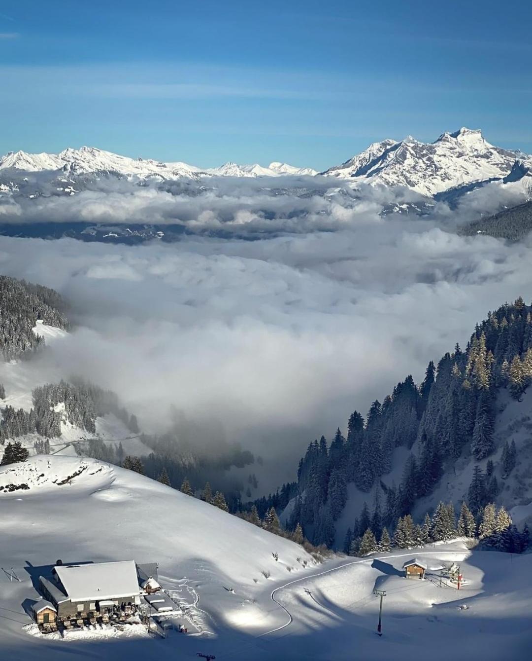 Refuge Le Marcheuson Hotel Les Crosets Kültér fotó